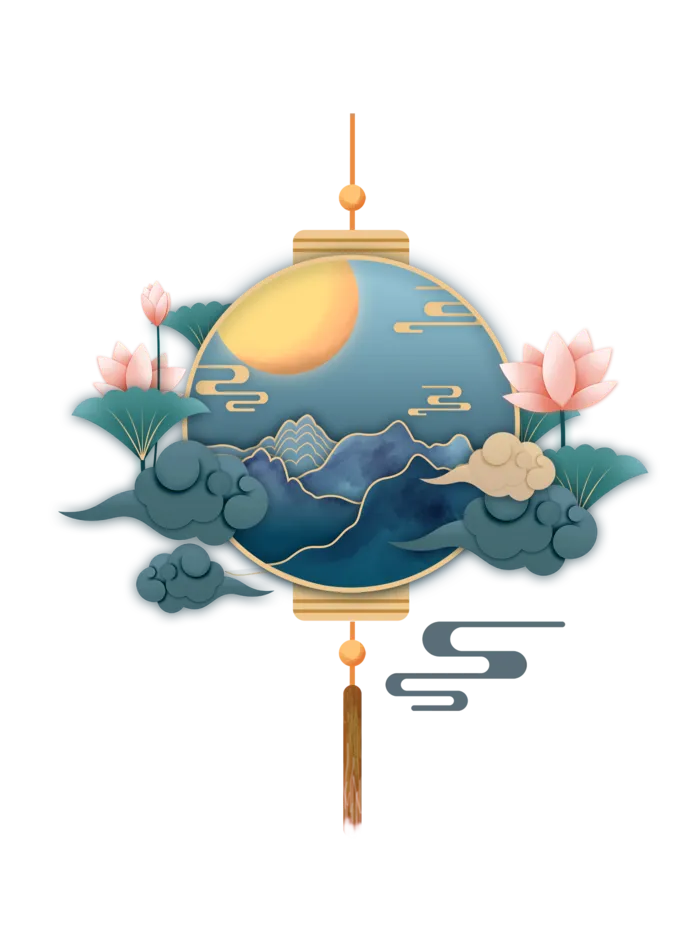 免扣元素中式古典风psd模版下载