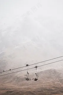 高空吊椅式电缆车图片