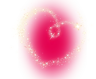 爱心光芒情人节