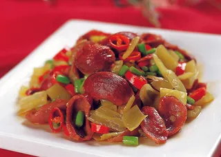 92CC021白椒炒鸡胗