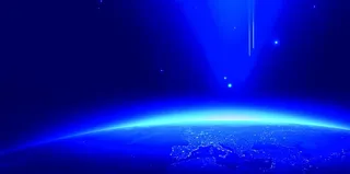 元宇宙世界天空背景墙风景