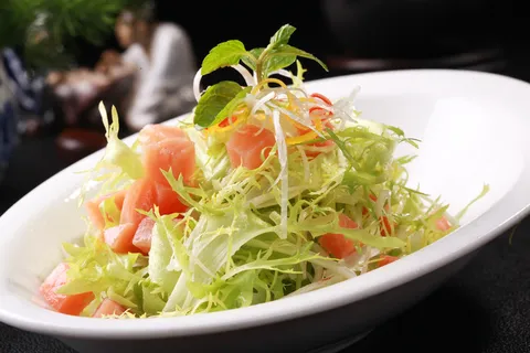 苦菊拌三纹鱼 (1) 苦菊拌三纹鱼 (1)