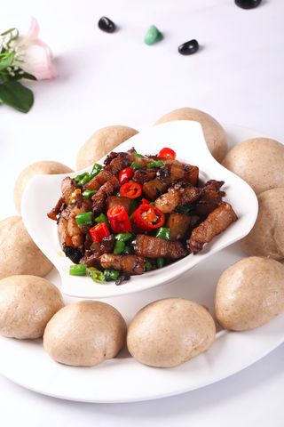 农家馋嘴肉（带窝窝头）