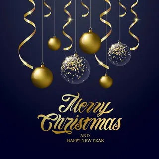 圣诞节圣诞树圣诞老人闪亮装饰电商促销折扣海报