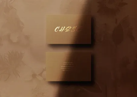 名片样机设计素材