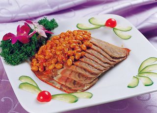 95LC-023水豆豉拼羊肉