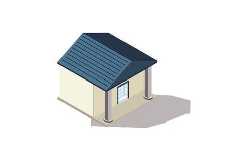 分析图素材图标集合景观建筑立面插画场景AI矢量图形设计