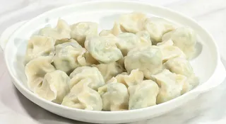 素三鲜水饺 12元例  西葫芦鸡蛋 16元例