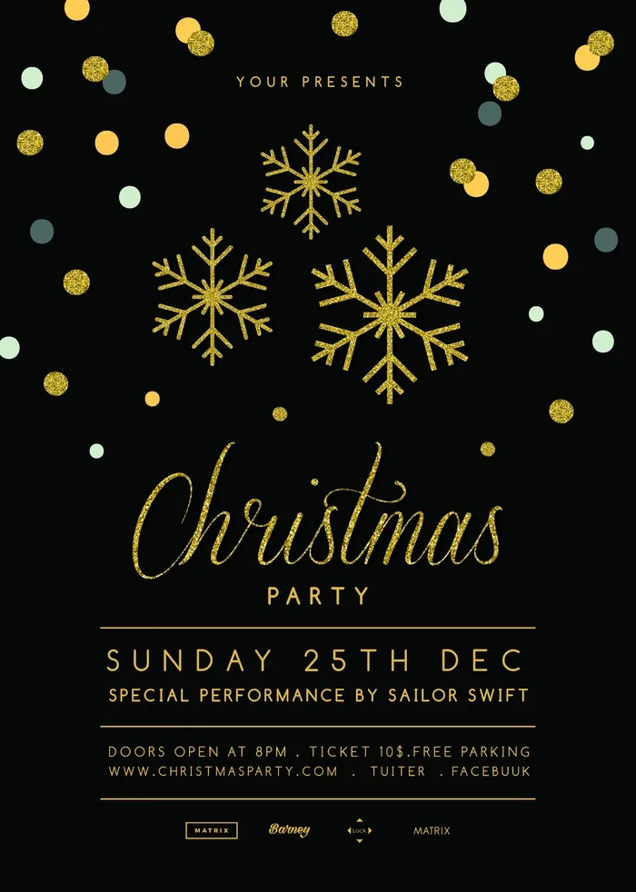 圣诞节圣诞树圣诞老人闪亮装饰电商促销折扣海报psd模版下载