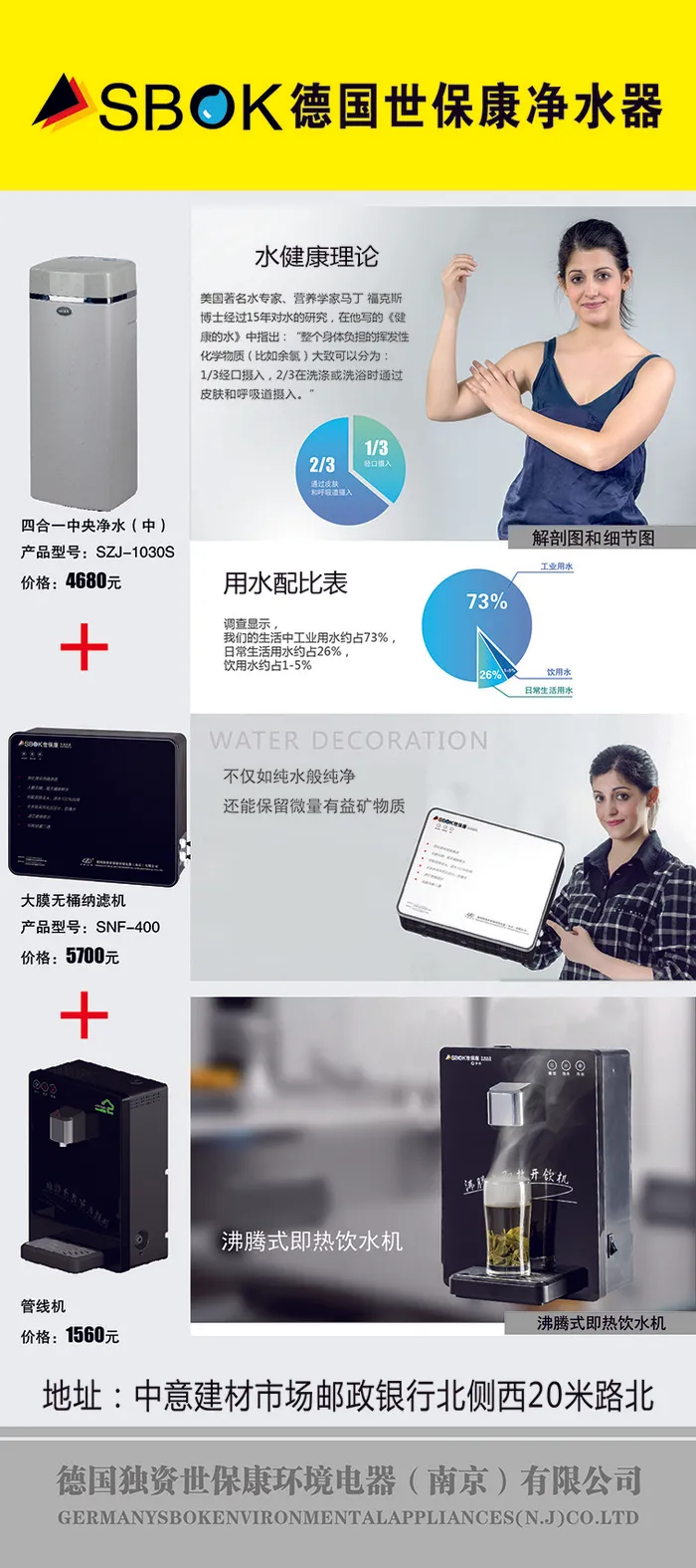 德国世保康净水器相纸展架80 180psd模版下载