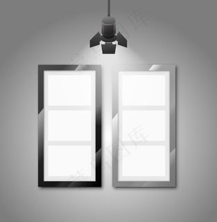 墙面挂画样机
