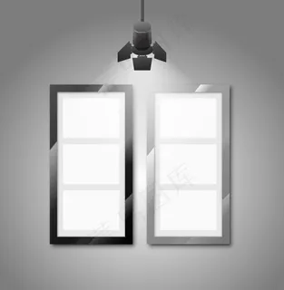 墙面挂画样机