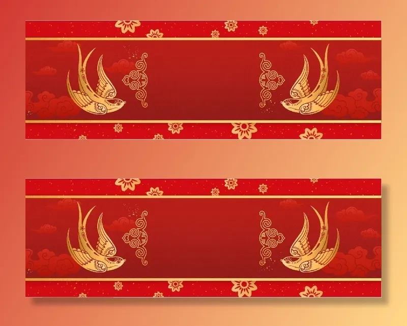 设计创造红色今年新年eps,ai矢量模版下载