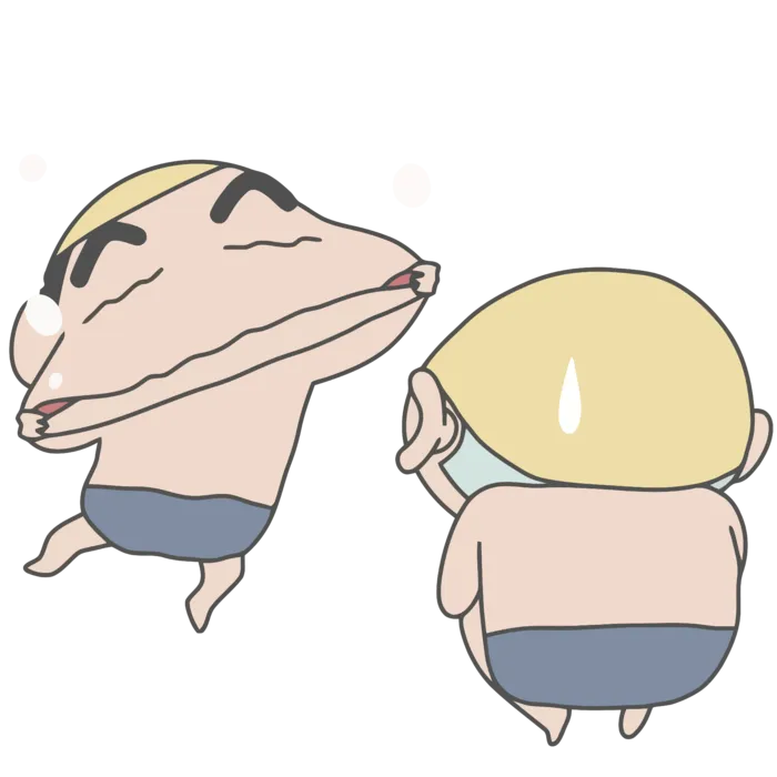 蜡笔小新可爱动画人物免扣素材