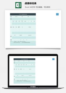 12.健康体检表