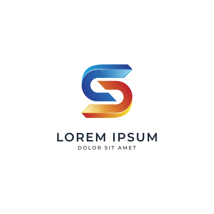 图标标识标志立体几何图形企业商标VI品牌LOGO设计模板AI矢量素材ai矢量模版下载