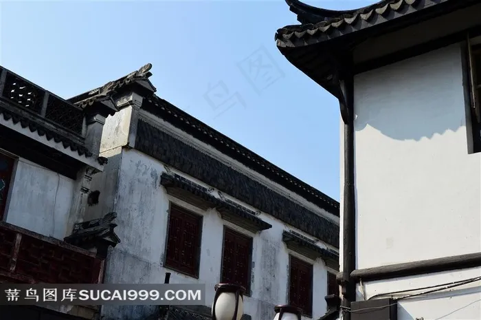 老旧的古镇建筑