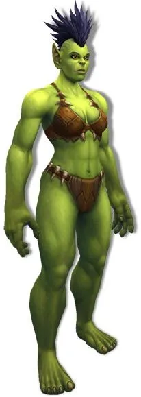 兽人 PNG免抠(206x579)