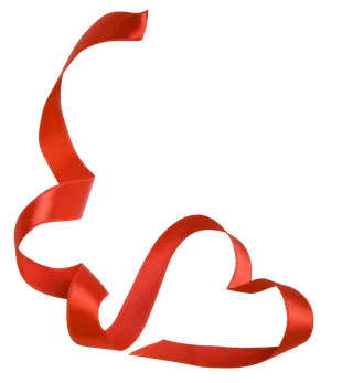 红色飘带免扣素材