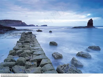 海洋里的石板路 海洋里的石板路