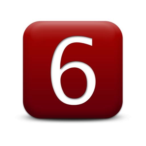 数字 6免抠(512x512)