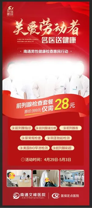 男科展板海报