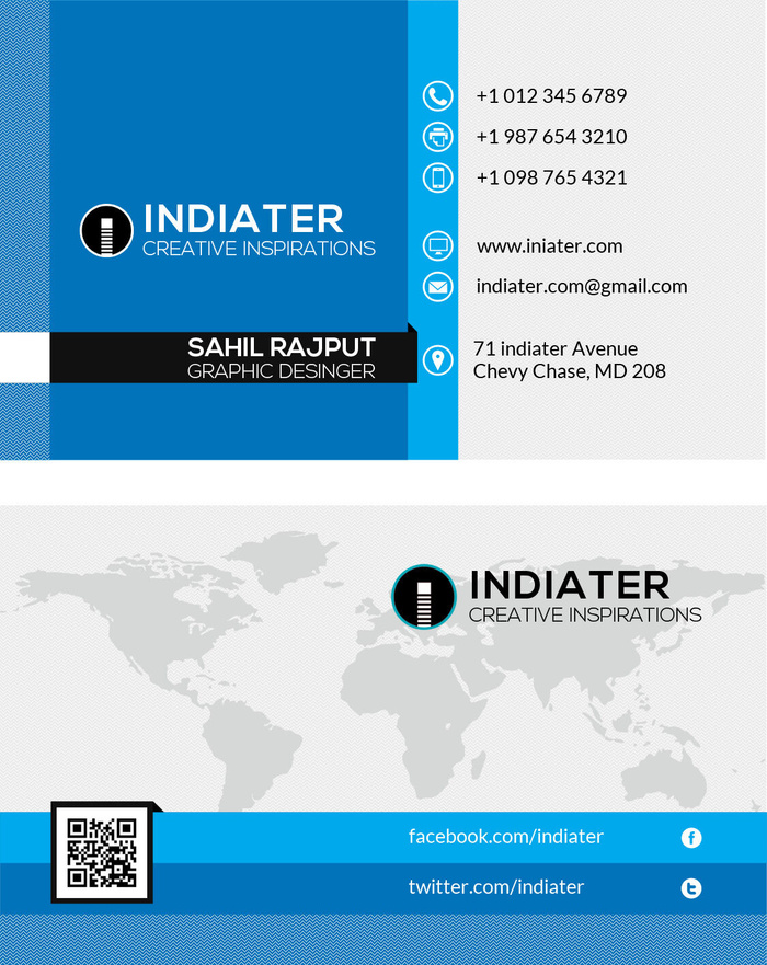 设计 创造 名片