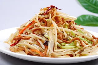 CXC02651莲菜丝炒肉丝