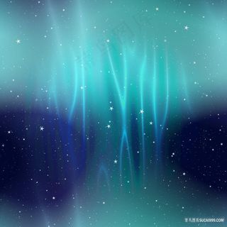 蓝色梦幻渐变闪光背景
