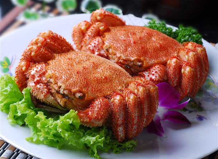 一堆大闸蟹图片