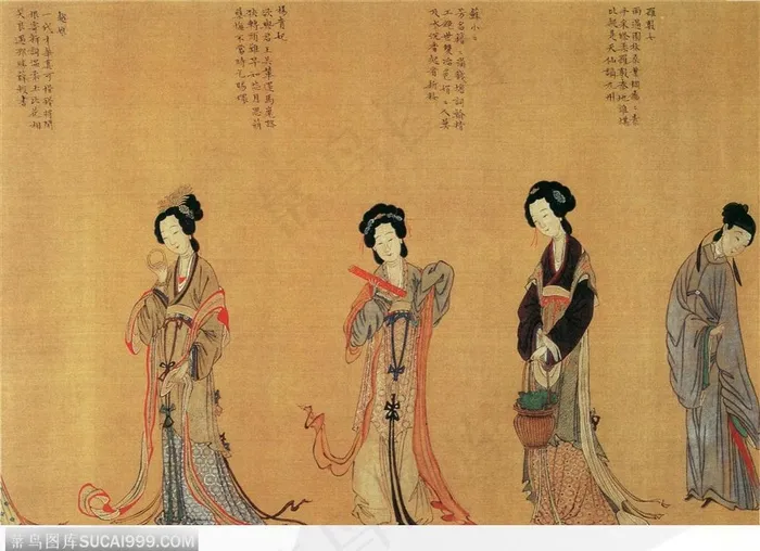 人物篇-古代四位美女图(3)