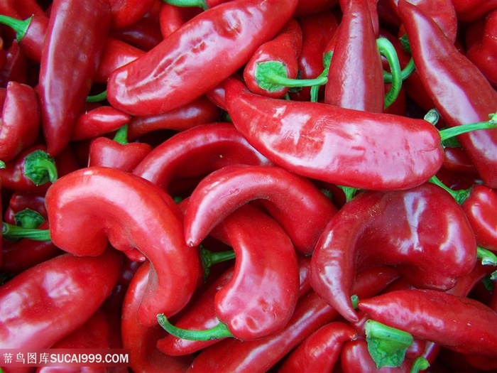 超市辣椒广告背景