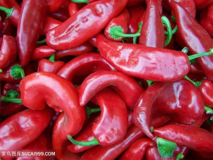 超市辣椒广告背景