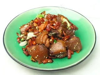 家常菜|美食|菜谱|菜单|0183辣味红烧肉