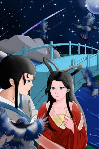 情人节海报七夕海报