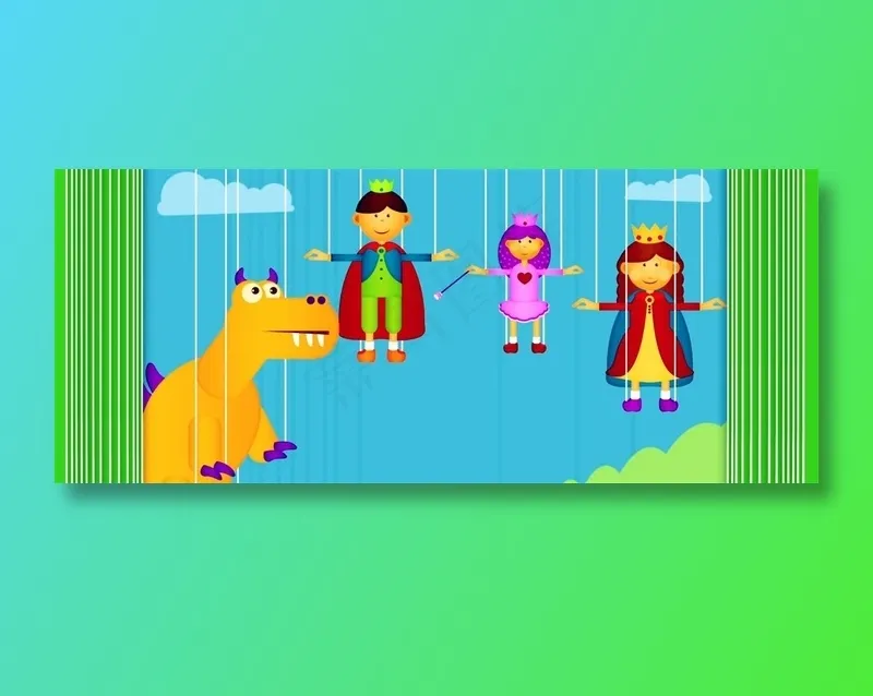 童话木偶剧表演