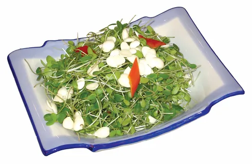 杏仁拌香椿苗 杏仁拌香椿苗