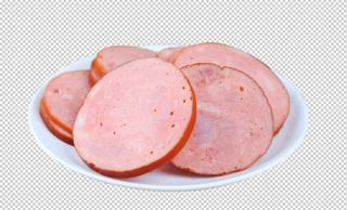 大肉块香肠免扣素材