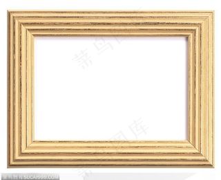 相框边框-漂亮的金边相框