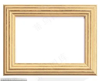 相框边框-漂亮的金边相框