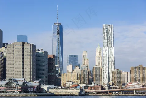 美国曼哈顿建筑群图片 美国曼哈顿建筑群图片