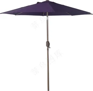 紫色户外伞无背景图片