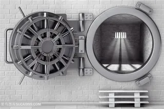 银行保险柜设计高清图片