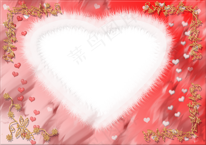 花纹相框素材图片下载