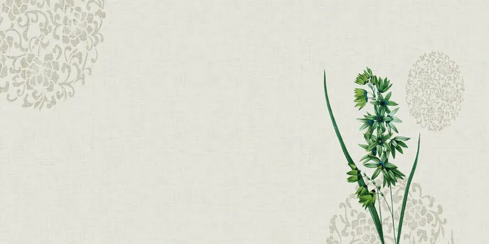 中国风传统水墨古风古典展板边框工笔画PS海报背景平面设计素材psd模版下载