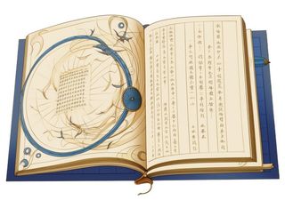 书本论语教师节元素