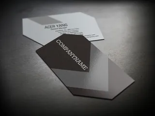 名片样机设计素材