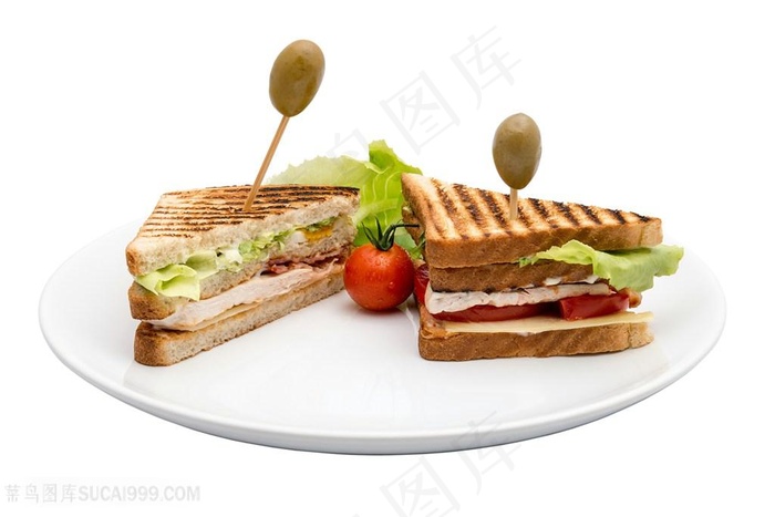 美味三明治高清西餐图片