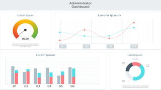 可视化大数据科技网页后台管理图表软件AI界面PSD模版素材源文件