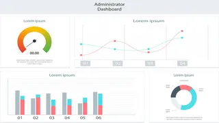 可视化大数据科技网页后台管理图表软件AI界面PSD模版素材源文件